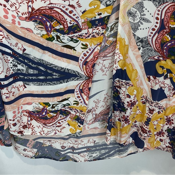 Womens Dress Small? Floral Printed Halter Cinch Waist A Line Dress - Picture 14 of 16